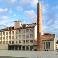 Sanierte ehemalige Hutfabrik ist nun eine Kulturfabrik mit verschiedenen Ausstellungen.  © Richi Müller